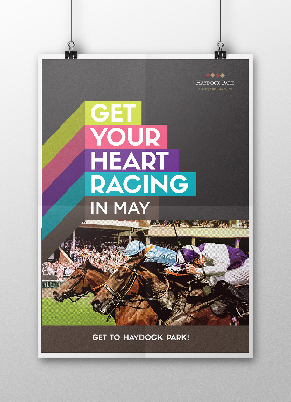 Get Your Heart Racing in May campaign graphic