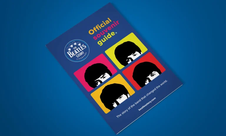 Beatles Brochure design cover